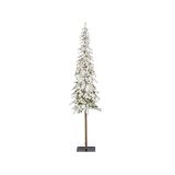 JELKA 210CM ZASNEŽENA MICRO LED ALPINE TREE