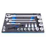 NASADNI KLJUČ 19,05MM 3/4 UNIOR 22-50 MM 22 DELNA V SOS ART. 964/53SOS