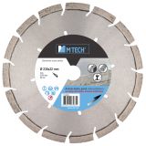 DIAMANTNA REZALNA PLOŠČA MTECH 230X22X10 MM ARMIRAN BETON, GRANIT