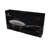 PONEV BERLINGER HAUS 24 CM VISOKA BLACK ROSE S STEKLENIM POKROVOM