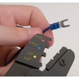 KLEŠČE ZA PRIKLJUČKE UNIOR 240/0.5-6 MM PVC ROČAJ ART. 428/4