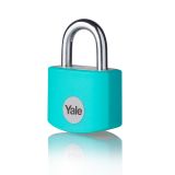 CILINDRIČNA OBEŠANKA 25 MM, ALU-TURKIZNA, YALE STANDARD S3 KLJUČI