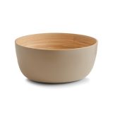 SERVIRNA SKLEDA ZELLER PRESENT 25X12 CM IZ BAMBUSA SIVO RJAVA