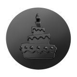 PEKAČ KAISER 26 CM ZA TORTO 1 DNO RAVN + 2 DNA Z MOTIVOM