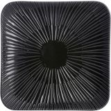 PLITVI KROŽNIK RITZENHOFF & BREKER 26X26 CM SAPORO ČRN