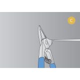 ŠKARJE ZA PLOČEVINO UNIOR 280 MM DESNE ART. 563R/7PR