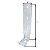 VEZNI ELEMENT ALBERTS 285X85X65 MM KOTNIK PERFORIRAN TEŽKA IZVEDBA