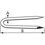 U SPONKA 2.0X20 DIN 1159 A2F V ZAVITKU JE 1000 GRAMOV