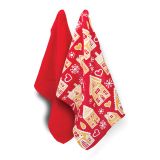 KUHINJSKA KRPA SVILANIT 2/1 50X70CM, RDEČA/RUM, GINGER