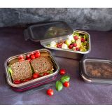 POSODA ZA SHRANJEVANJE STEUBER IZ NERJAVEČEGA JEKLA 2,25 L