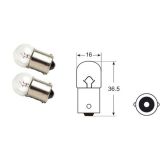 AVTOMOBILSKI ŽARNICI CARCOMMERCE 2-DELNI SET BA15S, 12V, 5W
