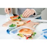 VEČNAMENSKA DOZA TEFAL 2X0.6 LIT CLIP&CLOSE ZA NAREZEK