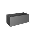 KOVINSKA VISOKA GREDA BIOHORT 2X1 TEMNO SIVA