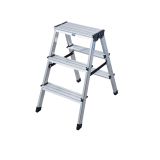 PROSTOSTOJEČA LESTEV KRAUSE MONTO DOPPLO 2X3 STOPNIC 0.65M DELOVNA VIŠINA 2.2M