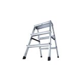 PROSTOSTOJEČA LESTEV KRAUSE MONTO DOPPLO 2X3 STOPNIC 0.65M DELOVNA VIŠINA 2.2M