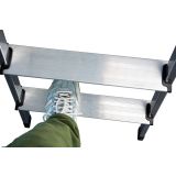 PROSTOSTOJEČA LESTEV KRAUSE MONTO DOPPLO 2X3 STOPNIC 0.65M DELOVNA VIŠINA 2.2M