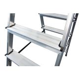 PROSTOSTOJEČA LESTEV KRAUSE MONTO DOPPLO 2X3 STOPNIC 0.65M DELOVNA VIŠINA 2.2M