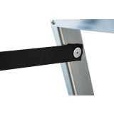 PROSTOSTOJEČA LESTEV KRAUSE MONTO DOPPLO 2X3 STOPNIC 0.65M DELOVNA VIŠINA 2.2M