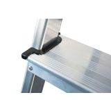 PROSTOSTOJEČA LESTEV KRAUSE MONTO DOPPLO 2X4 STOPNIC 0.85M DELOVNA VIŠINA 2.4M