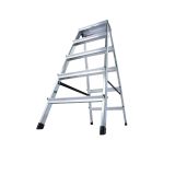 PROSTOSTOJEČA LESTEV KRAUSE MONTO DOPPLO 2X5 STOPNIC 1.05M DELOVNA VIŠINA 2.65M