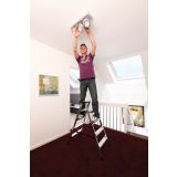 PROSTOSTOJEČA LESTEV KRAUSE MONTO DOPPLO 2X5 STOPNIC 1.05M DELOVNA VIŠINA 2.65M