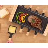 KUHINJSKI APARAT CECOTEC CHEESE&GRILL 8200 RACLETTE WOOD BLACK