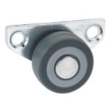 POHIŠTVENO KOLO DÖRNER + HELMER 30X15MM, PLOŠČA 52X24 MM STRANSKO, MEHKA TLA