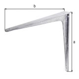 KOVINSKI NOSILEC POLICE ALBERTS 350X400 MM, ALU ZLITINA