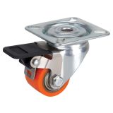 KOLO Z GIBLJIVO VILICO DÖRNER + HELMER 35X25MM PLOŠČA 60X60MM NOSILNOST 100KG