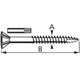 UNIVERZALNI VIJAK 3.2X40 T10 OZKA GLAVA + NASTAVEK V ZAVITKU JE 125 KOS
