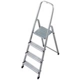 PROSTOSTOJEČA LESTEV KRAUSE CORDA 4 STOPNIČNA 1.4M - DELOVNA VIŠINA 2.8M