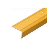 STOPNIŠČNI ALU PROFIL CEZAR 40X25MM 2.5M ZLAT