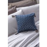 OKRASNI VZGLAVNIK ATELIER 40X40 CM ŽAMET SORT