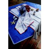 KUHINJSKA KRPA AMO LA CASA 45X65 CM S STEKL. LONČKOM MORSKI MOTIV