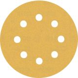 5-DELNI KOMPLET BRUSNIH PAPIRJEV Z 8 LUKNJAMI EXPERT C470 ZA EKSCENTRIČNE BRUSILNIKE, 115 MM, G 180