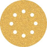 5-DELNI KOMPLET BRUSNIH PAPIRJEV Z 8 LUKNJAMI EXPERT C470 ZA EKSCENTRIČNE BRUSILNIKE, 125 MM, G 40