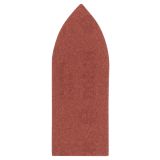 DELTA/VEČNAM BRUSNI LIST BOSCH 5-DELNI SET C430 RDEČ 32 MM K240 BREZ LUKENJ