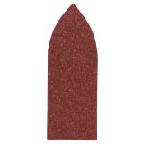 DELTA/VEČNAM BRUSNI LIST BOSCH 5-DELNI SET C430 RDEČ 32MM K80 BREZ LUKENJ