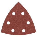 DELTA/VEČNAM BRUSNI LIST BOSCH 5-DELNI SET C430 RDEČ 93 MM K120 6 LUKENJ