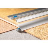 NIVOJSKI ALU PROFIL CEZAR 50MM 0.9M SREBRN FIX