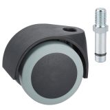 POHIŠTVENO KOLO DÖRNER + HELMER 50MM VIJAK M10X15 DVOJNO MEHKA TLA PARKET