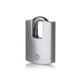 CILINDRIČNA OBEŠANKA YALE 50MM ZAŠČITEN LOK 3 KLJUČI MEDENINA NIKELJ