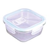 VEČNAMENSKA DOZA STEUBER 520 ML STEKLENA KVADRATNA, PVC POKROV