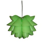 VISEČA SVETILKA-LESTENEC ALPCOM 5434 ZELENA