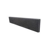 BETONSKI ROBNIK GOREC 5.5X20X100 CM RAVNI - ČRNI