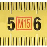 TRAČNI METER NA VZMET UNIOR 5M/6FT ART. 710R