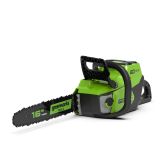 AKUMULATOR. VERIŽNA ŽAGA GREENWORKS 60V 40 CM BREZ BATERIJE IN POLNILNIKA