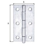 SPONA ZA POHIŠTVO ALBERTS 60X34X1.50 MM OZKA NERJAVEN