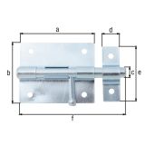 PREČNI ZAPAH ALBERTS 66X100 MM