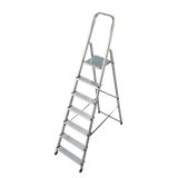 PROSTOSTOJEČA LESTEV KRAUSE CORDA 7 STOPNIČNA 2.05M - DELOVNA VIŠINA 3.4M